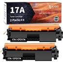 [Latest Chip] CF217A 17A Black Toner Cartridge Replacement for HP 17A