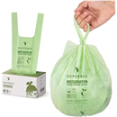 SUPERBIO Compostable Food Scrap Bags, 6L, Small, 50 Count