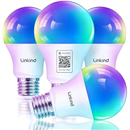Linkind Matter Smart Light Bulbs, Work with Apple Home, Alexa, Siri, Google