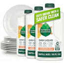 Seventh Generation, Dish Liquid, Clementine Zest & Lemongrass, 50 oz Refill