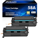 58A CF258A 58 58X CF258X MFP M428dw Toner Cartridge 2 Pack Black with Chip