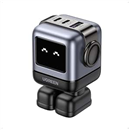 UGREEN Uno 65W USB C Charger, Nexode Robot GaN Fast Charger Block 3-Port