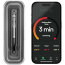 CHEF iQ Sense Smart Wireless Meat Thermometer with Ultra-Thin Probe, Unlimited Range Bluetooth Meat Thermometer, Digital Food Thermometer for Remote Monitoring of BBQ Grill, Oven, Smoker, Air Fryer