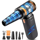 VASSON Compressed Air Duster 260000RPM, Cordless Ultra 3-Speed Adjustable