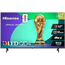 Hisense 40" QD4 Series Hi-QLED Full HD Smart Fire TV - Quantum Dot Color, DTS Virtual:X, Slim Bezel Design, Alexa Built-in