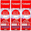 Colgate Optic White Pro Series High Impact White Toothpaste, 3 Pack, 3.0 oz