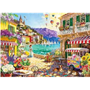 Jigsaw Puzzles for Adults 1000 Piece Puzzle for Adults 1000 Pieces Puzzle 1000 Pieces-Coastal Town Enchanted Escape