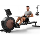 UMAY Rowing Machines for Home, Magnetic Rower Indoor with Dual Slide Rail