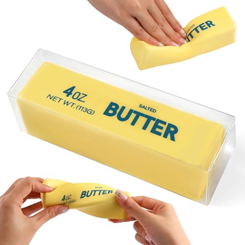 Butter Squishy Slow Rising Fidget Toy (Realistic Butter Stick)