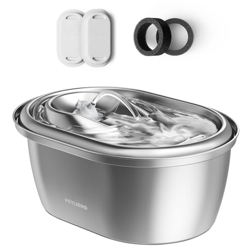 Stainless Steel Cat Water Fountain (Automatic Dispenser)