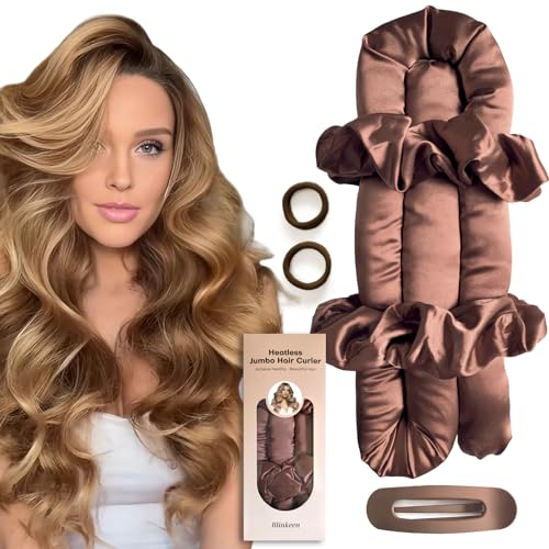 Heatless Curling Rod Set (Silk Curl Ribbon + Clips)