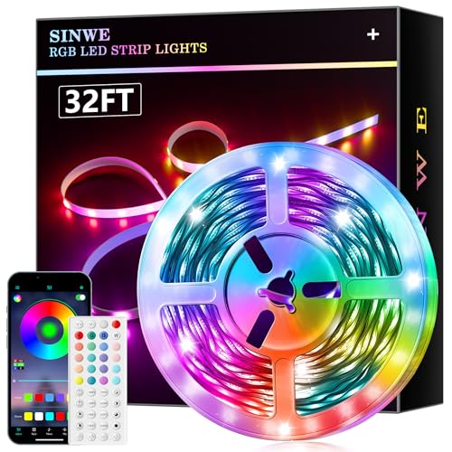 Color-Changing LED Strip Lights (App and Remote)