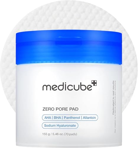 Dual-Textured Pore Toner Pads with AHA
