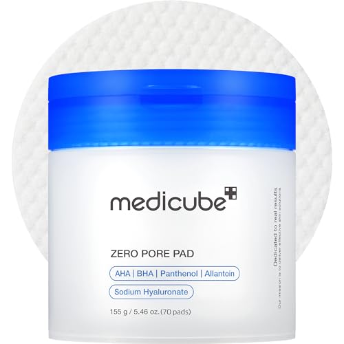 Dual-Textured Pore Toner Pads with AHA