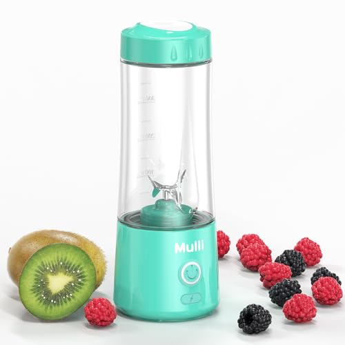 Portable Blender for Shakes and Smoothies (USB-Rechargeable, 16oz)