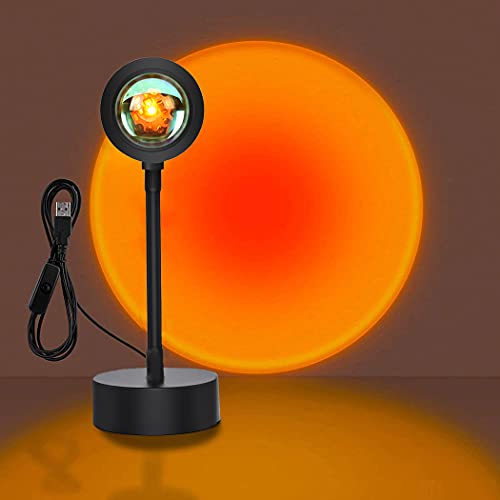 Sunset Projection Lamp (16-Color LED Mood Light)